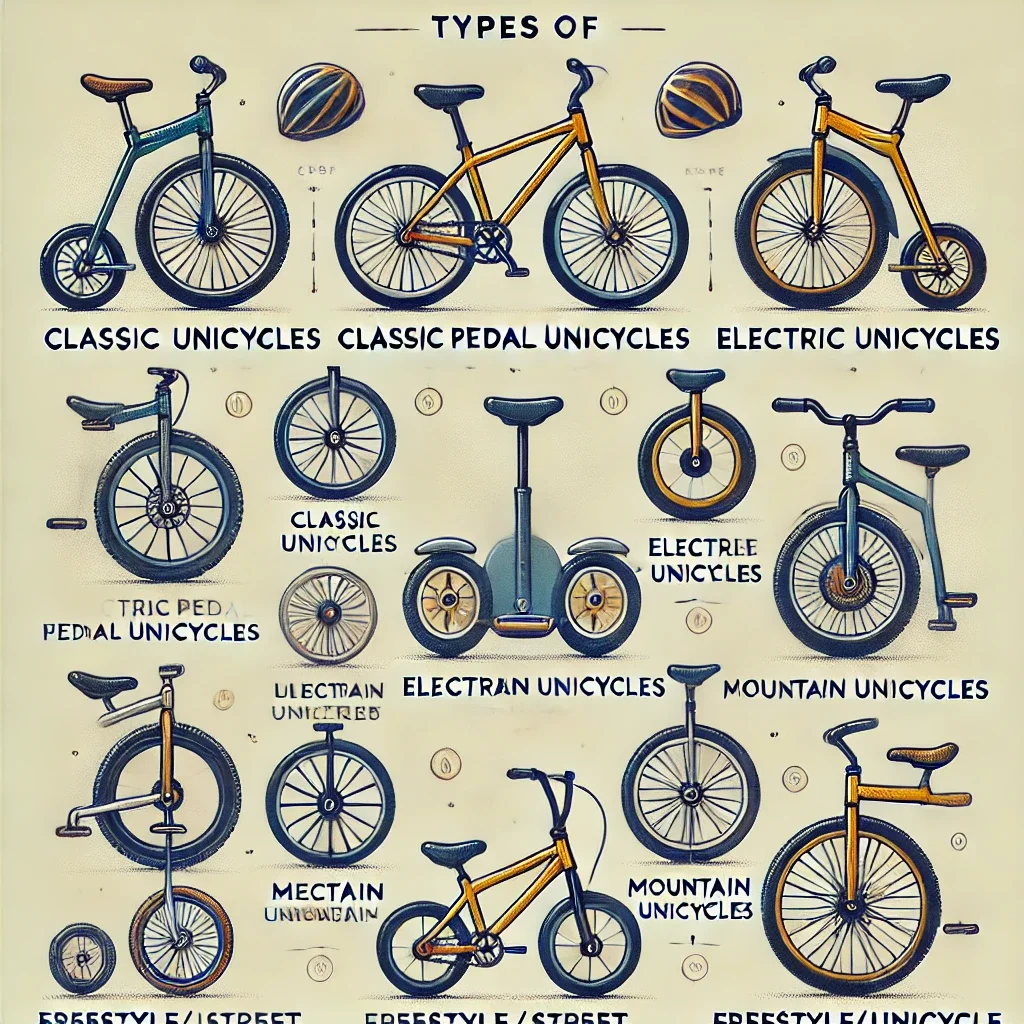 Tipos de Monociclos